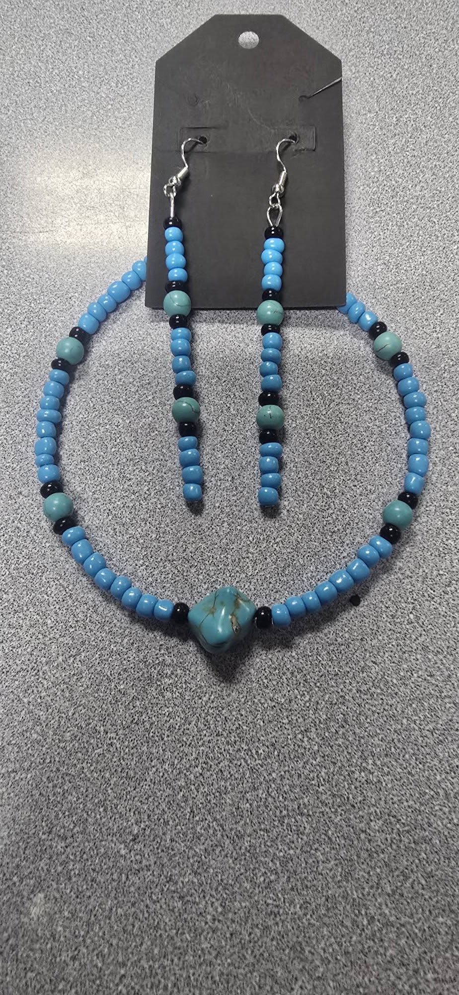 Earring and bracelet