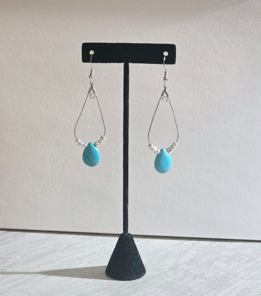 Tear drop earring
